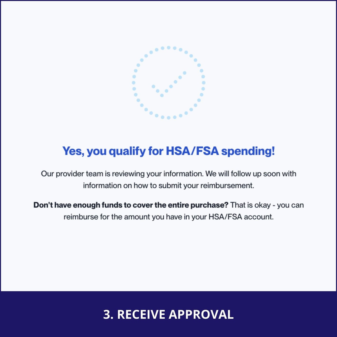 screenshot receive approval