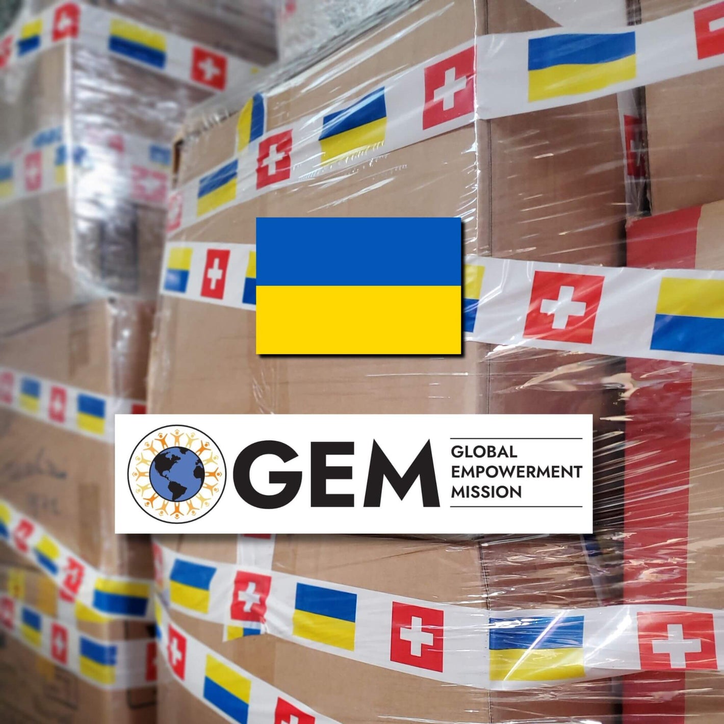 humanitarian relief boxes ukraine global empowerment mission