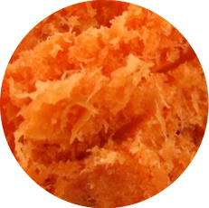orange carrot pomace